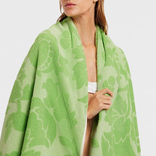 Saltsia Lime Sorbet Beach Towel by Sheridan