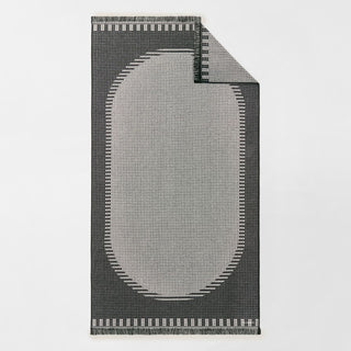 Scalla Ebony Beach Towel by Sheridan