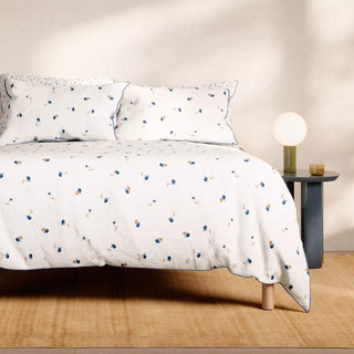 Bayley Ditsy Floral Cornflower Quilt Cover Set by Sheridan