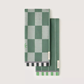 Starlit Towel Set Sea Green- Two Pack by Sheridan