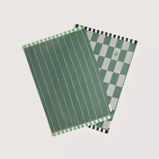 Starlit Towel Set Sea Green- Two Pack by Sheridan