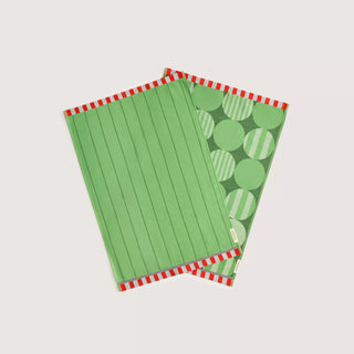 Bauble Tea Towel Set Ivy - Two Pack by Sheridan