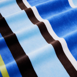 Sunside Blue Beach Towel by Sheridan