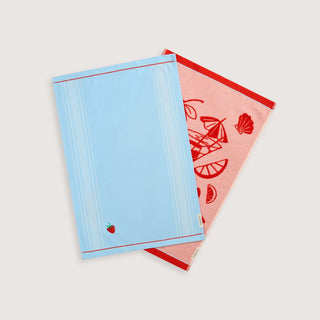 Tavola Tea Towel Set Lychee - Two Pack by Sheridan