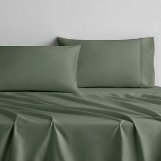 Tencel™ Lyocell Fibre & Cotton Sheet Set SLATE GREEN by Sheridan