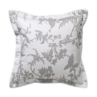 Tropical Floral Linen Square Filled Cushion by Florence Broadhurst