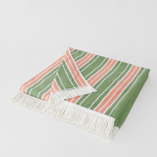 Tropo Snow Pea Beach Towel by Sheridan