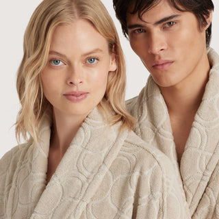 Ultimate Indulgence Deco Robe Limestone by Sheridan