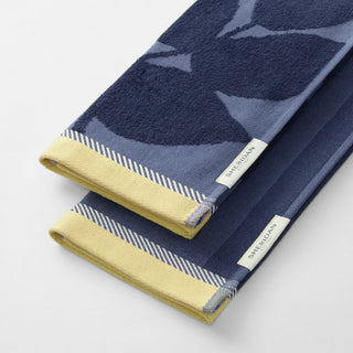 Varda Tea Towel  South Sea - Two Pack by Sheridan