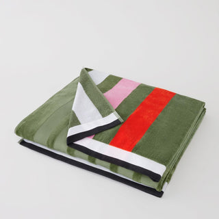 Verona Herbal Beach Towel by Sheridan