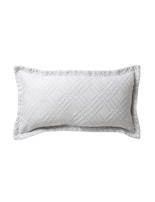 Fitzroy Silver Long Filled Cushion by Logan & Mason Ultima
