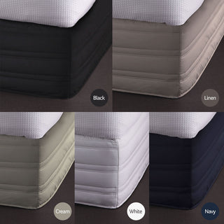 250 Thread Count Easy Fit Stretch Over Valance by Logan & Mason