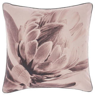 Alice Blush Square Filled Cushion by Linen House