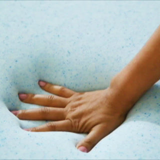 Gel Infused Memory Foam Mattress Topper by Flexi Pillow
