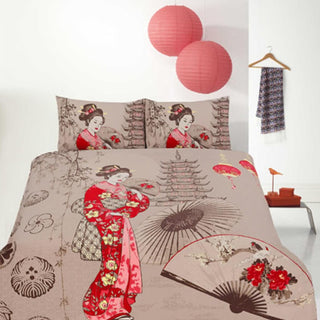 Geisha Quilt Cover Set by Ardor Retro