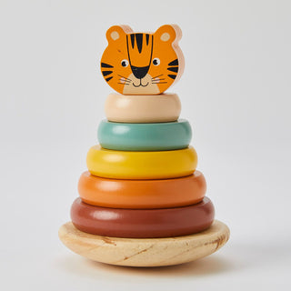 Tiger Tower Rings by Zookabee