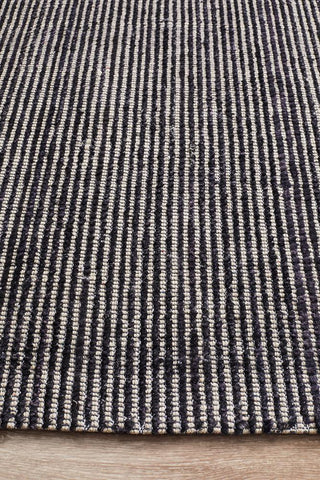 Allure Rug (Black) by Rug Culture