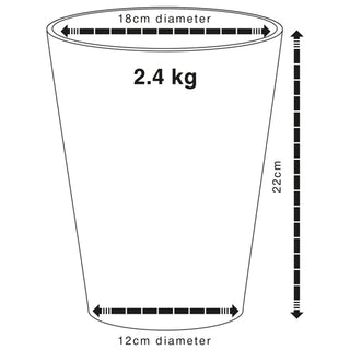 Luxury Candle Vesuvius 2.4kg by Apsley and Company