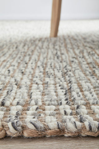 Arabella Runner Rug (Grey) by Rug Culture