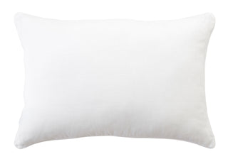 Silk / Linen Reversible Pillowcase WHITE by Ardor