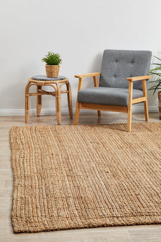 Atrium Barker Rug (Natural) by Rug Culture