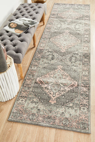 Avenue 703 Runner Rug (Grey) by Rug Culture