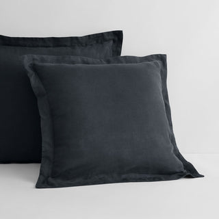 Abbotson Carbon Linen Tailored European Pillowcase by Sheridan