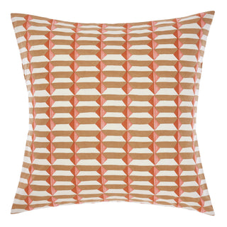 Aida Coral European Pillowcase by Linen House