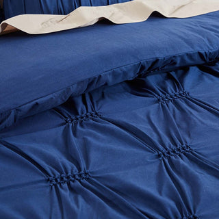 Arran Indigo Quilt Cover Set by Platinum