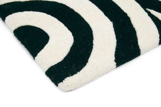 Florence Broadhurst Turnabouts BLACK Rug