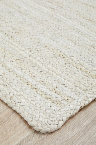 Bondi Rectangle Rug (White) by Rug Culture