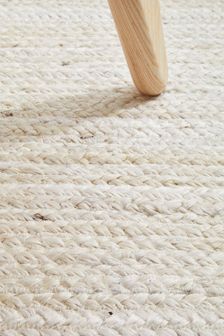 Bondi Rectangle Rug (White) by Rug Culture