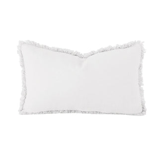 Linen Cushion - Long Rectangle - Ivory by Bambury