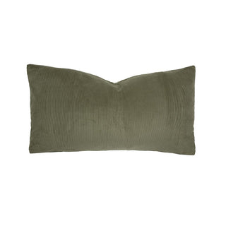 Sloane Rectangle Cushion 30 x 60cm OLIVE by Bambury