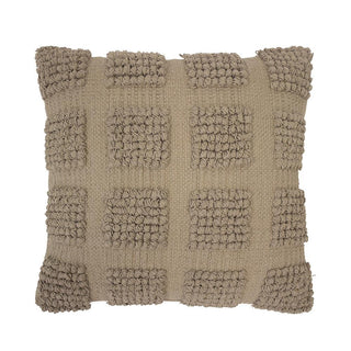 Dawson Cushion 45x45cm Almond by Bambury