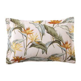 Birds of Paradise Ivory Quilt Cover Set by Tommy Bahama
