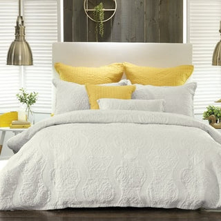 Flavia Snow White Long Cushion (30 x 60cm) by Bianca