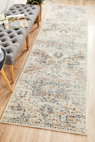 Century 911 Runner Rug (Silver) by Rug Culture
