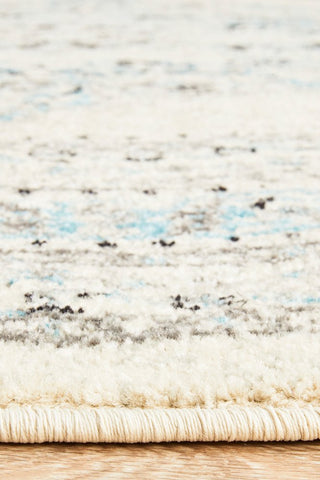 Century 922 Round Rug (White) by Rug Culture
