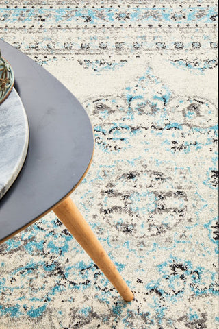 Century 922 Rug (White) by Rug Culture