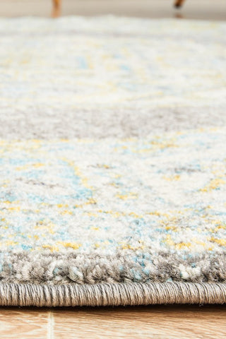 Century 944 Round Rug (Grey) by Rug Culture