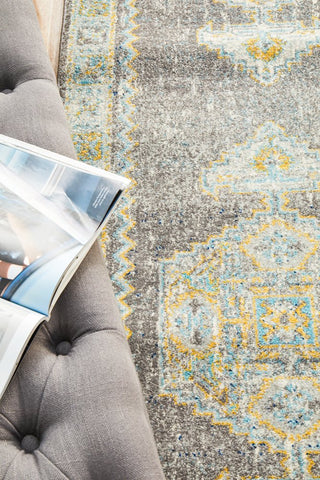 Century 944 Runner Rug (Grey) by Rug Culture