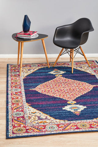 Century 966 Rug (Royal Blue) by Rug Culture