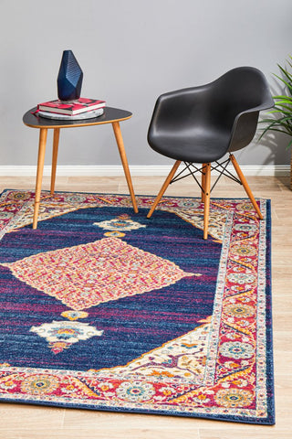 Century 966 Rug (Royal Blue) by Rug Culture
