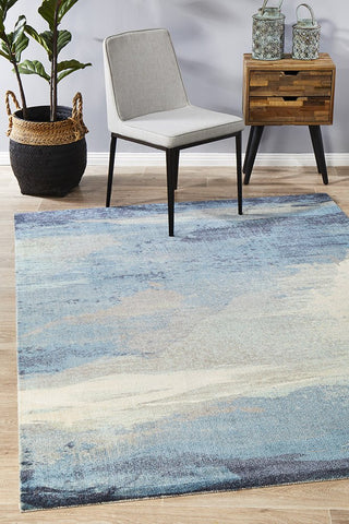 City 563 Rectangle Rug (Blue) by Rug Culture