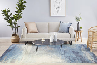 City 563 Rectangle Rug (Blue) by Rug Culture