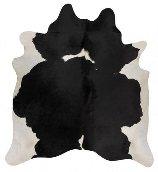Premium Brazilian Cowhide Rug (Black White) by Rug Culture