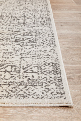 Chrome Addison Rug (Silver) by Rug Culture