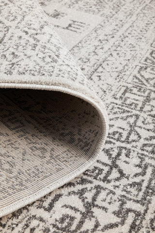 Chrome Addison Rug (Silver) by Rug Culture