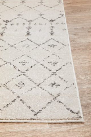 Chrome Elsa Rug (Silver) by Rug Culture